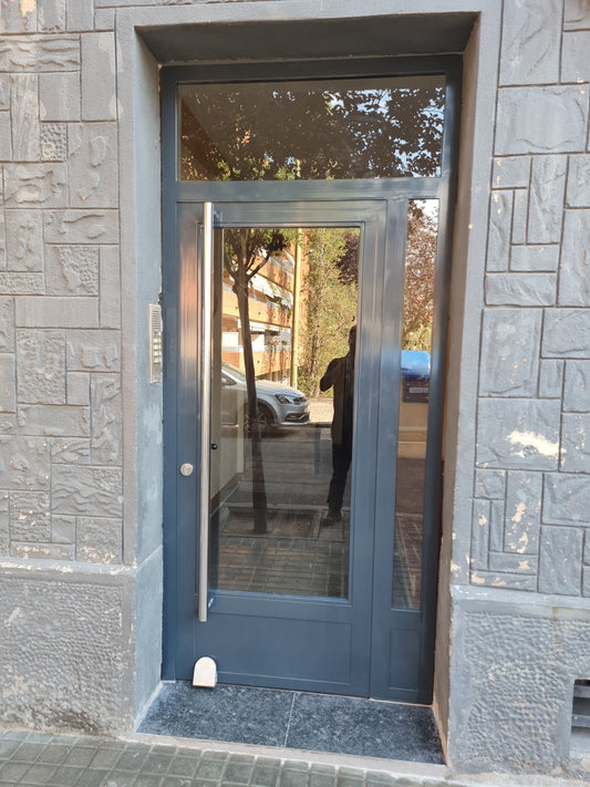 Puerta exterior edificio